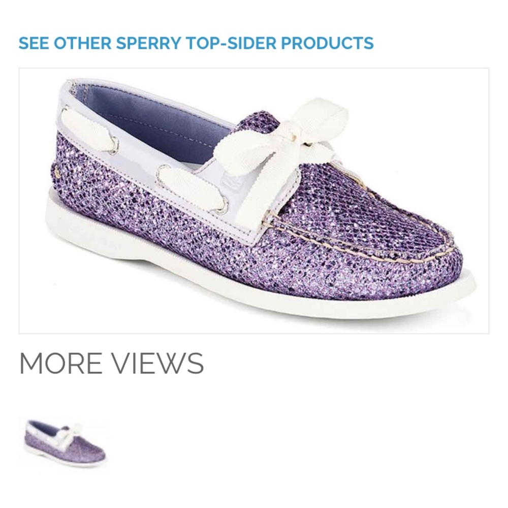 Sparkly Sperry’s